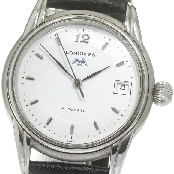 LONGINES L4.660.4 Date white Dial Automatic Men's Watch_870265
